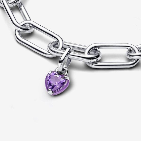 Pandora ME Violettes Chakra-Herz Mini-Charm-Anhänger 793042C04 Colgante Pandora ME Violettes Chakra-Herz Mini-Charm-Anhänger 793042C04 Colgante