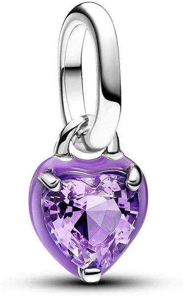 Pandora ME Violettes Chakra-Herz Mini-Charm-Anhänger 793042C04 Colgante Pandora ME Violettes Chakra-Herz Mini-Charm-Anhänger 793042C04 Colgante