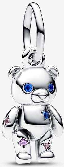 Pandora Beweglicher Baby-Teddybär Charm-Anhänger 792986C01 Pendente Pandora Beweglicher Baby-Teddybär Charm-Anhänger 792986C01 Pendente