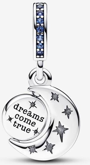Pandora Funkelnder Drehender Mond Charm-Anhänger 792979C01 Colgante Pandora Funkelnder Drehender Mond Charm-Anhänger 792979C01 Colgante