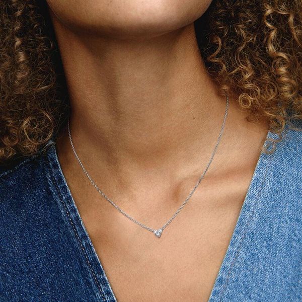 Pandora Drei Sterne Herz Collier-Halskette 393014C01-45 Catenina donna Pandora Drei Sterne Herz Collier-Halskette 393014C01-45 Catenina donna
