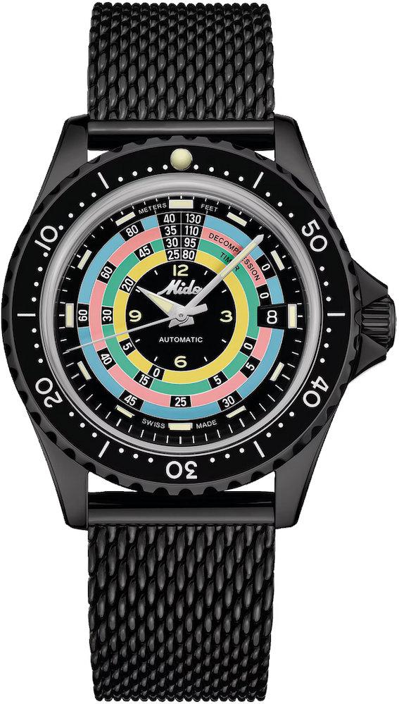 Mido Decompression Limited Edition (x/1961) M026.807.33.051.00 Montre Automatique pour hommes Réserve de marche de 80 he