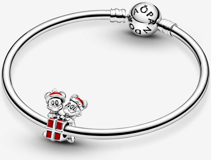 Pandora Disney Micky Maus and Minnie Maus Geschenk Charm 799194C01 Hanger