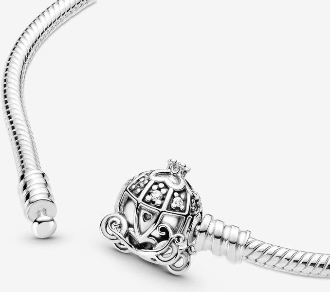 Pandora Disney Cinderella Kürbiskutschen-Verschluss Armband 599190C01 Braccialetto per donne Pandora Disney Cinderella Kürbiskutschen-Verschluss Armband 599190C01 Braccialetto per donne