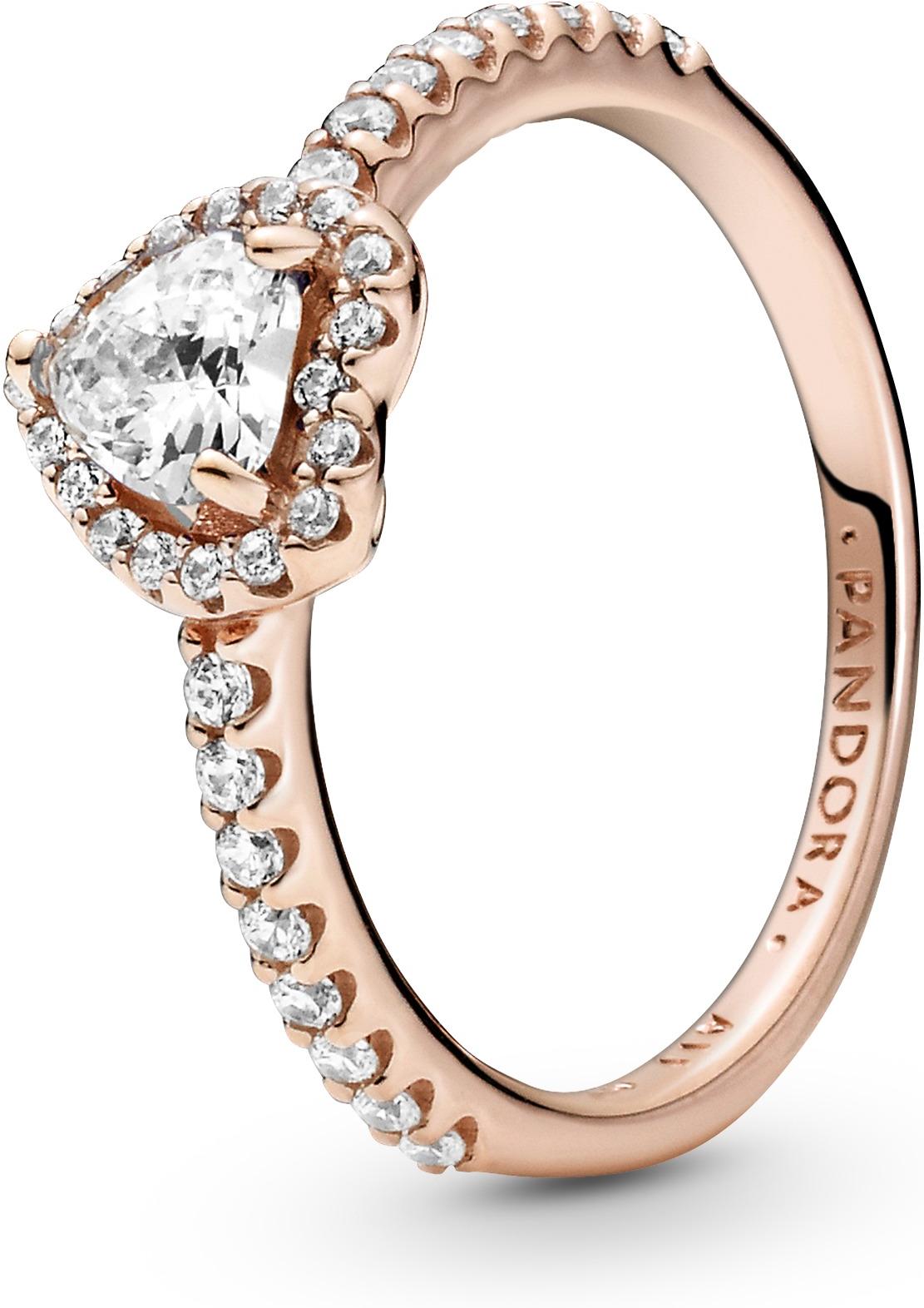 Pandora Funkelndes erhabenes Herz Ring 188421C02 Damesring