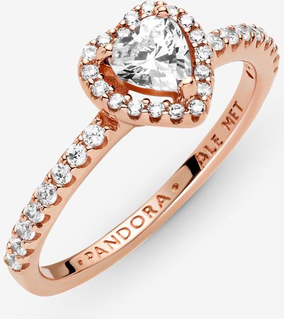 Pandora Funkelndes erhabenes Herz Ring 188421C02 Damesring