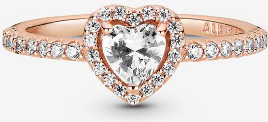 Pandora Funkelndes erhabenes Herz Ring 188421C02 Anillo para mujeres