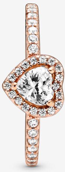 Pandora Funkelndes erhabenes Herz Ring 188421C02 Bague pour femmes Pandora Funkelndes erhabenes Herz Ring 188421C02 Bague pour femmes