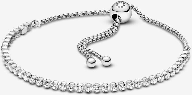 Pandora Funkelndes Schiebe-Tennisarmband 599375C01 Braccialetto per donne Pandora Funkelndes Schiebe-Tennisarmband 599375C01 Braccialetto per donne