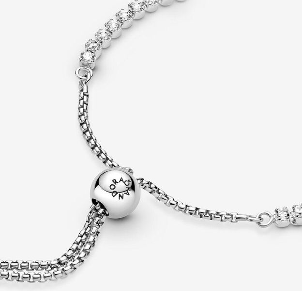 Pandora Funkelndes Schiebe-Tennisarmband 599375C01 Braccialetto per donne Pandora Funkelndes Schiebe-Tennisarmband 599375C01 Braccialetto per donne
