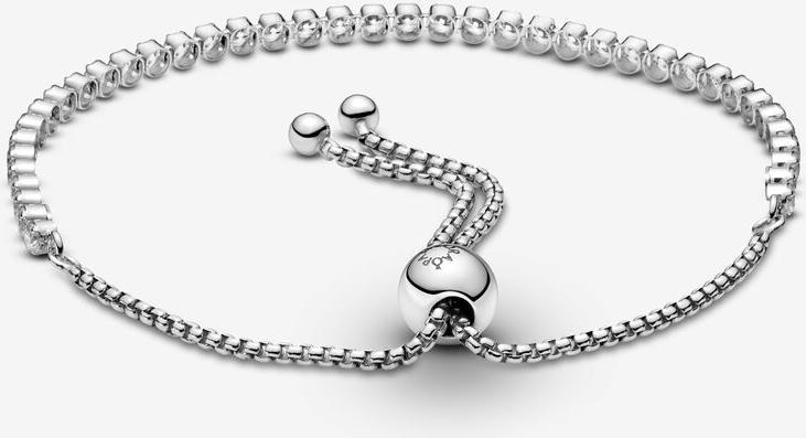 Pandora Funkelndes Schiebe-Tennisarmband 599375C01 Braccialetto per donne Pandora Funkelndes Schiebe-Tennisarmband 599375C01 Braccialetto per donne