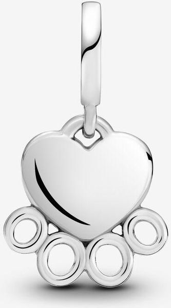 Pandora Herzen & Pfotenabdruck Charm-Anhänger 799360C00 Anhänger