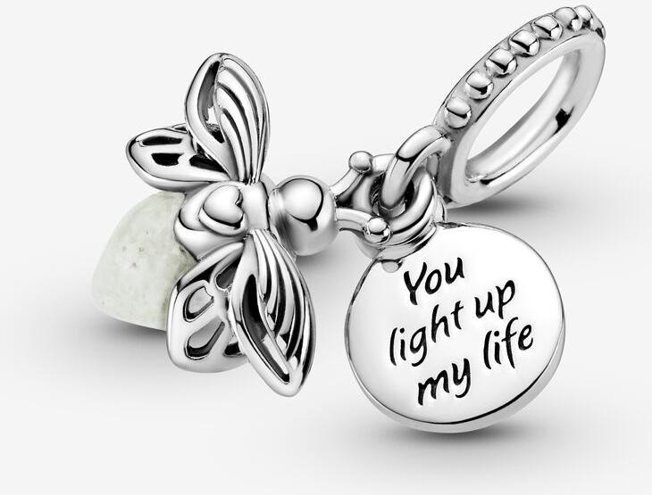 Pandora Glühwürmchen Charm-Anhänger 799352C01 Pendentif