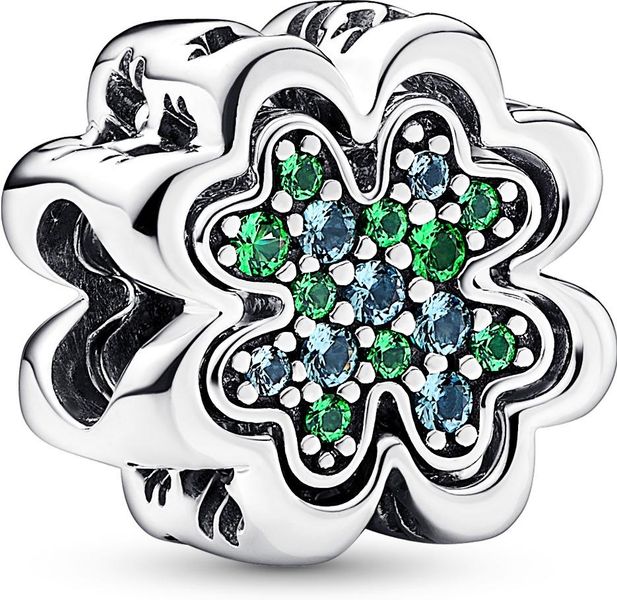 Pandora Teilbares Vierblättriges Kleeblatt Charm 792752C01 Pendant