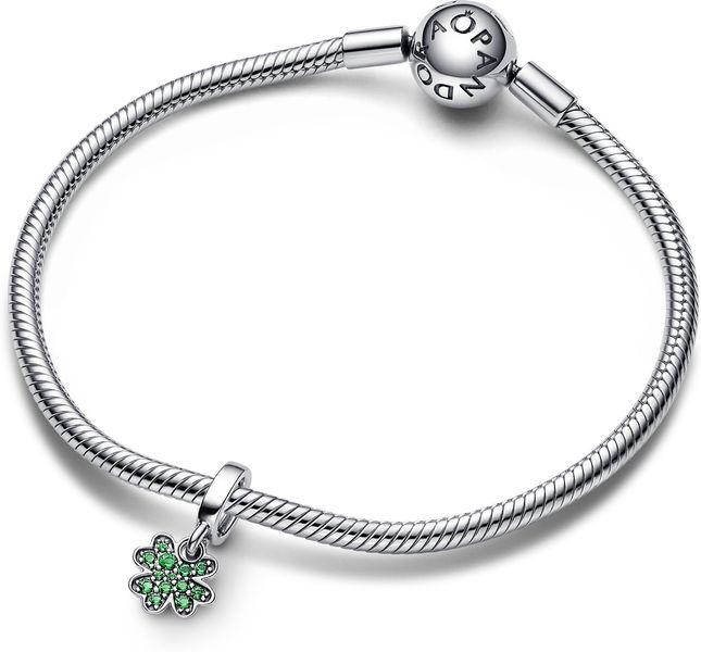 Pandora Vierblättriges Kleeblatt Charm-Anhänger 792751C01 Pendente Pandora Vierblättriges Kleeblatt Charm-Anhänger 792751C01 Pendente