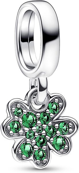 Pandora Vierblättriges Kleeblatt Charm-Anhänger 792751C01 Pendente Pandora Vierblättriges Kleeblatt Charm-Anhänger 792751C01 Pendente