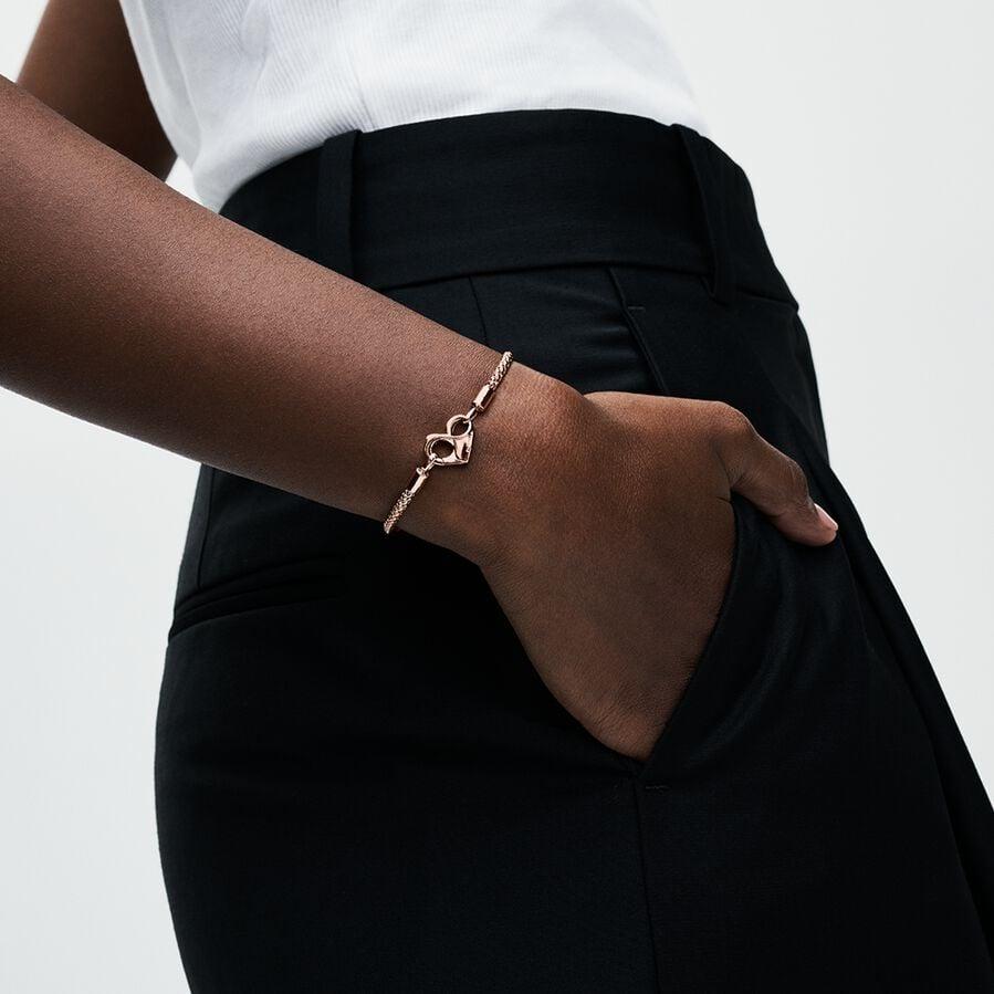 Pandora Moments Nieten-Kettenarmband 582731C00 Dames armband Pandora Moments Nieten-Kettenarmband 582731C00 Dames armband
