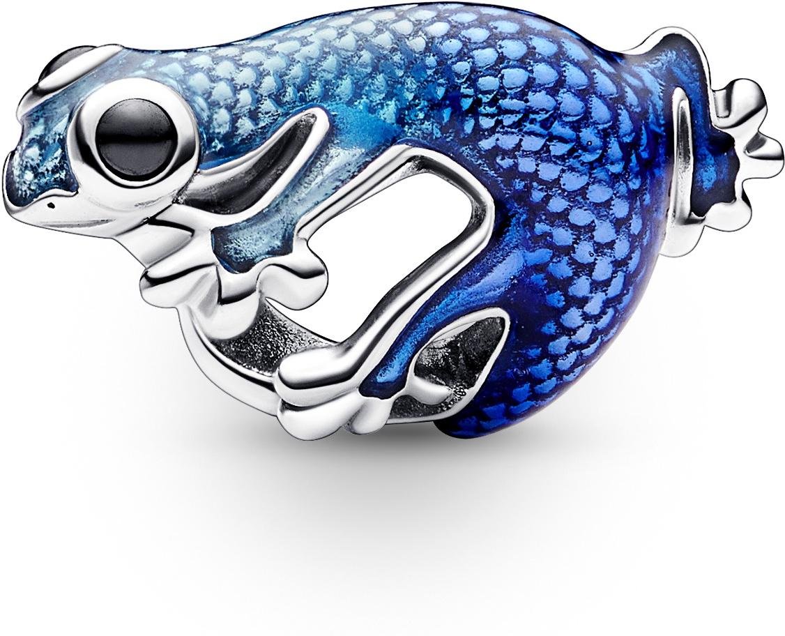 Pandora Metallic-Blaues Gecko Charm 792701C01 Pendant