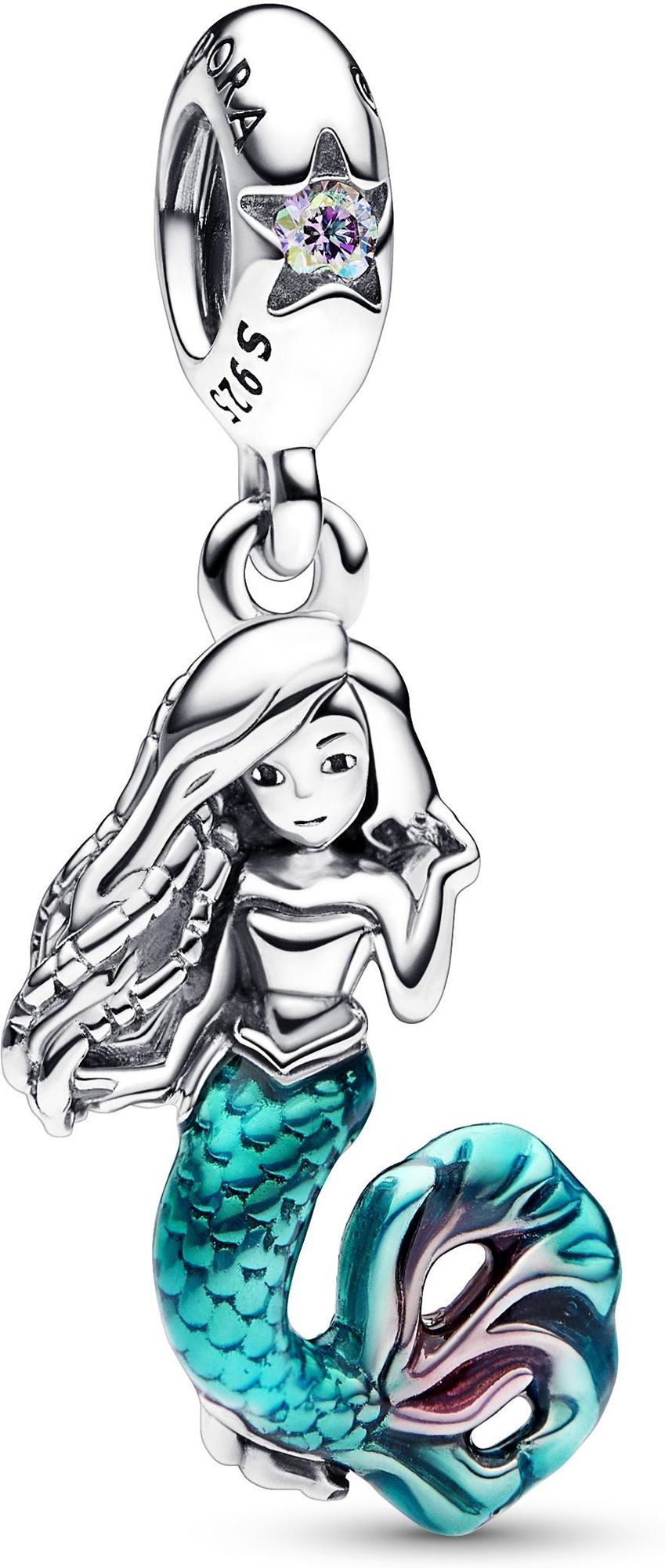 Pandora Disney Arielle, die Meerjungfrau Charm-Anhänger 792695C01 Pendentif