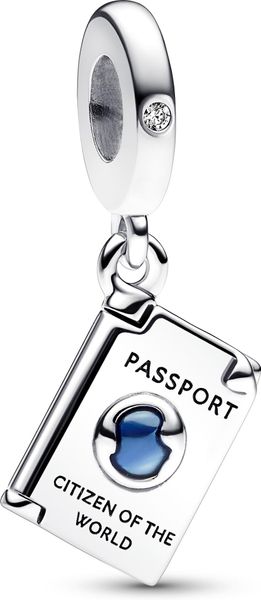 Pandora Aufklappbarer Reisepass Charm-Anhänger 792680C01 Colgante Pandora Aufklappbarer Reisepass Charm-Anhänger 792680C01 Colgante