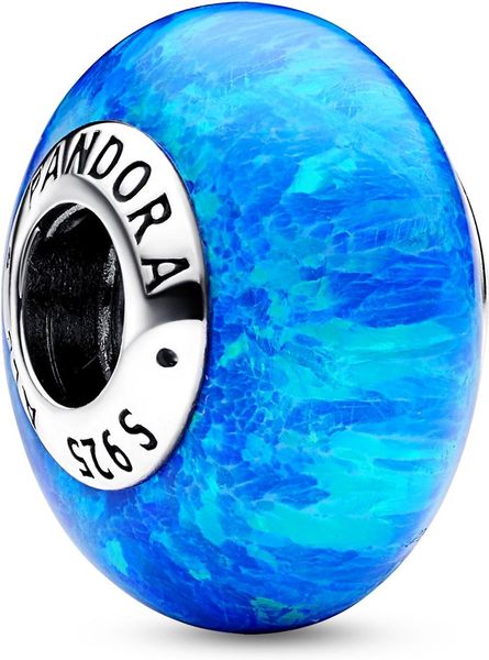 Pandora Schillerndes Tiefblaues Ozean Charm 791691C02 Colgante Pandora Schillerndes Tiefblaues Ozean Charm 791691C02 Colgante
