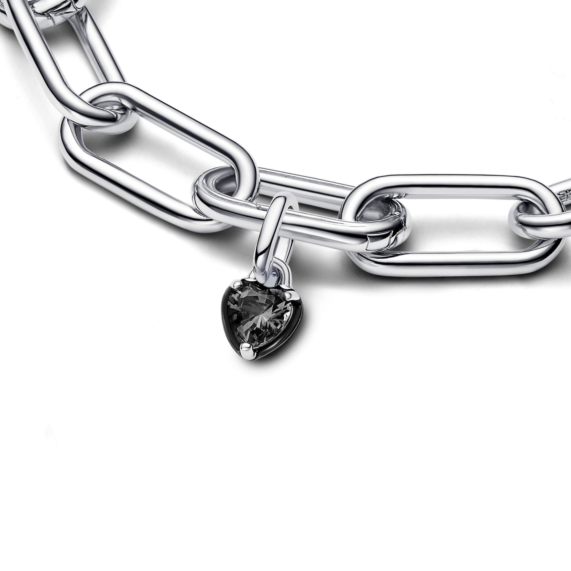 Pandora Pandora ME Schwarzes Chakra Herz Mini-Charm-Anhänger 793042C01 Pendant