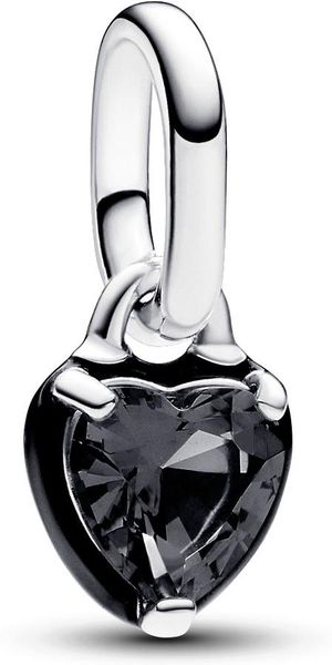 Pandora ME Schwarzes Chakra Herz Mini-Charm-Anhänger 793042C01 Colgante Pandora ME Schwarzes Chakra Herz Mini-Charm-Anhänger 793042C01 Colgante