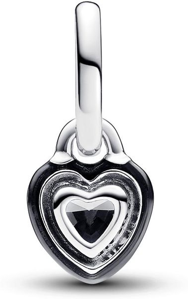 Pandora ME Schwarzes Chakra Herz Mini-Charm-Anhänger 793042C01 Colgante Pandora ME Schwarzes Chakra Herz Mini-Charm-Anhänger 793042C01 Colgante