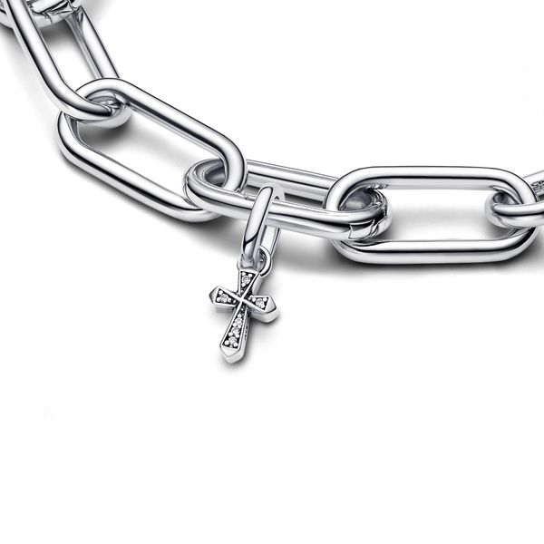 Pandora ME Funkelndes Kreuz Mini-Charm-Anhänger 793044C01 Pendente Pandora ME Funkelndes Kreuz Mini-Charm-Anhänger 793044C01 Pendente
