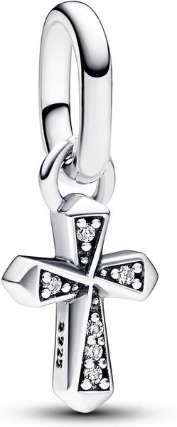 Pandora ME Funkelndes Kreuz Mini-Charm-Anhänger 793044C01 Pendente Pandora ME Funkelndes Kreuz Mini-Charm-Anhänger 793044C01 Pendente