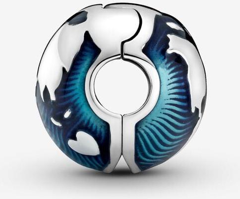 Pandora Blauer Globus Clip 799429C01 Hanger Pandora Blauer Globus Clip 799429C01 Hanger
