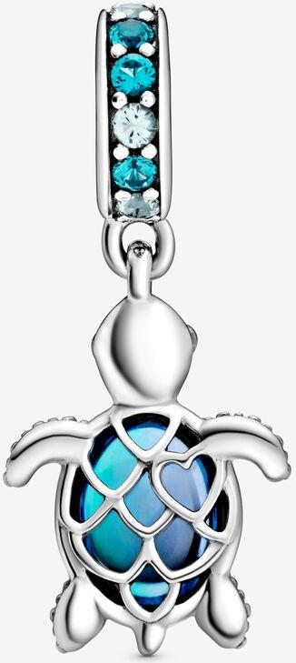 Pandora Meeresschildkröte Murano-Glas Charm-Anhänger 798939C01 Anhänger