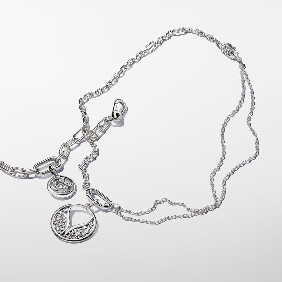 Pandora Pandora ME Doppel-Link Gliederhalskette 392303C00-45 womans necklace