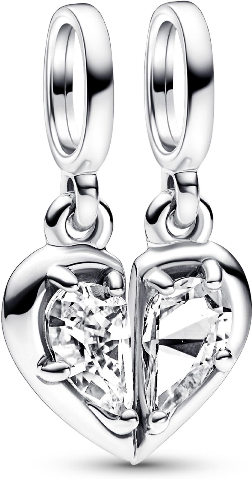 Pandora Teilbarer Mutter & Tochter Charm-Anhänger 792643C01 Pendentif