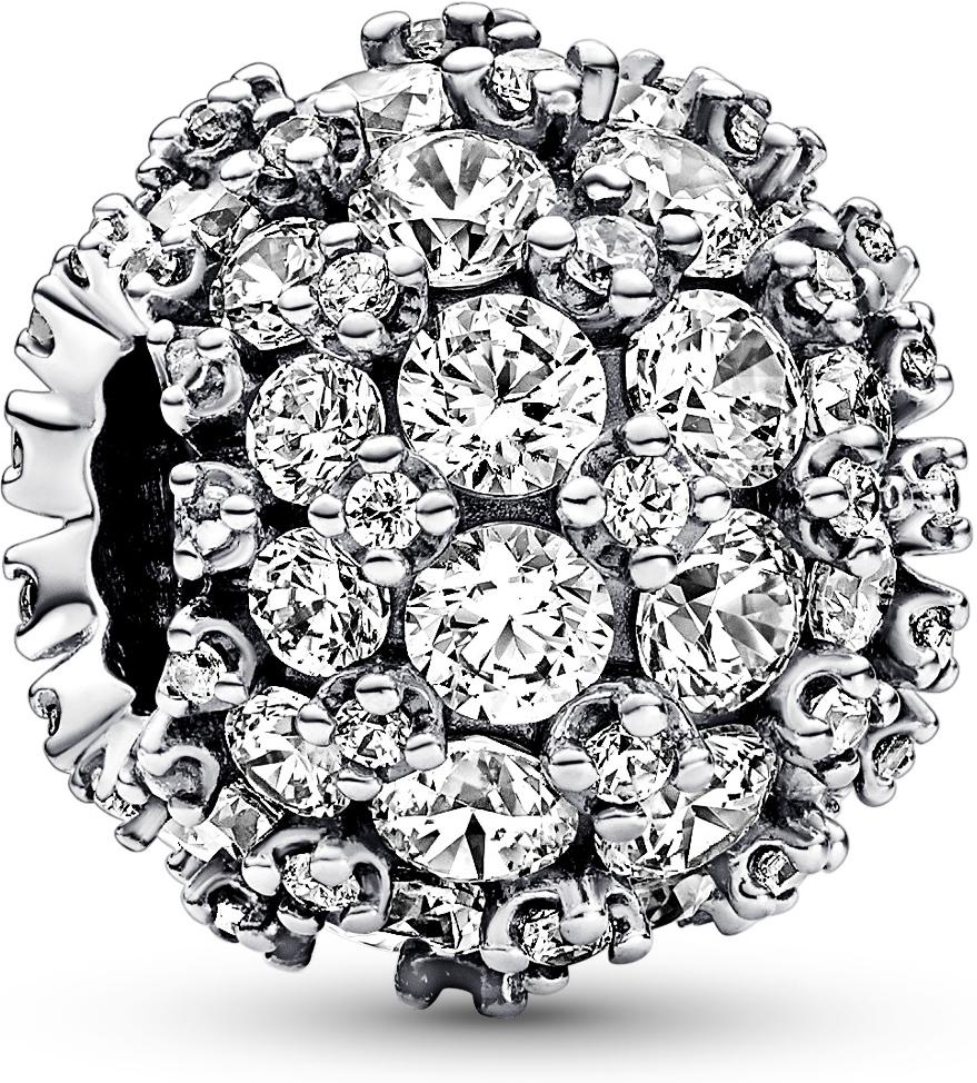 Pandora Funkelndes Rundes Pavé-Charm 792630C01 Anhänger