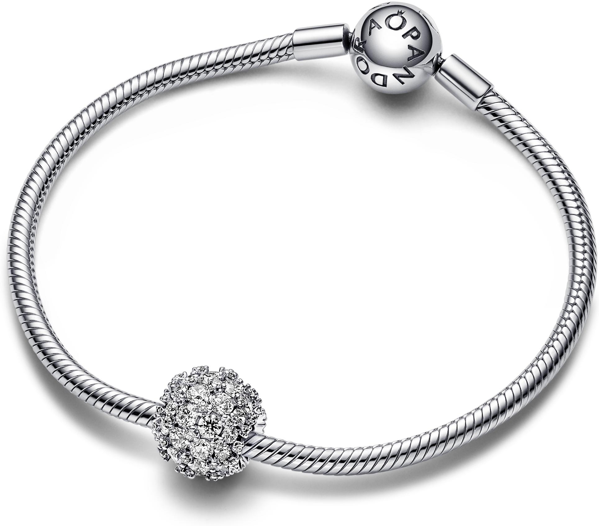 Pandora Funkelndes Rundes Pavé-Charm 792630C01 Anhänger