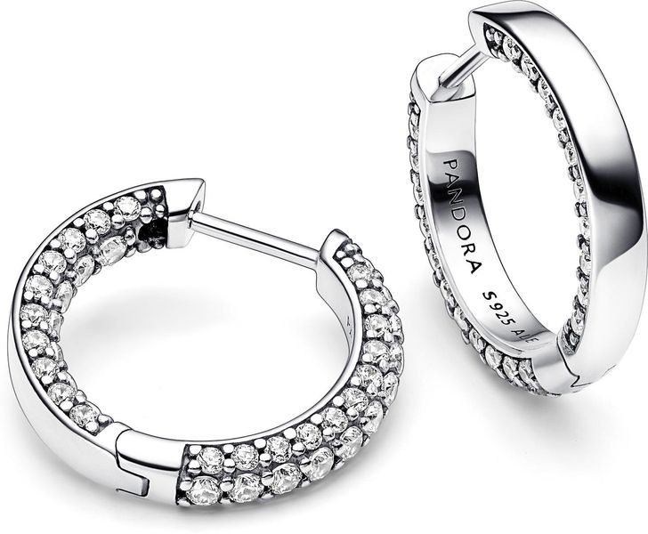 Pandora Timeless Einreihige Pavé Ohrringe 292624C01 Orecchini Pandora Timeless Einreihige Pavé Ohrringe 292624C01 Orecchini
