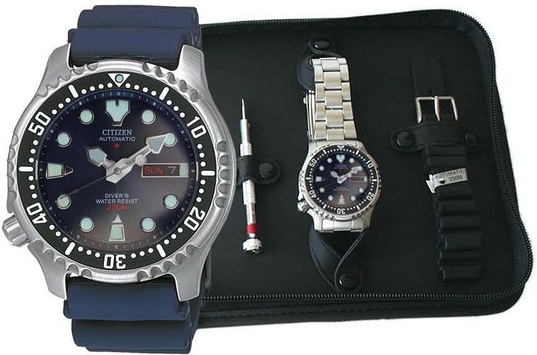 Citizen Promaster-Sea NY0040-17LEM Reloj para hombres Con pulsera adicional