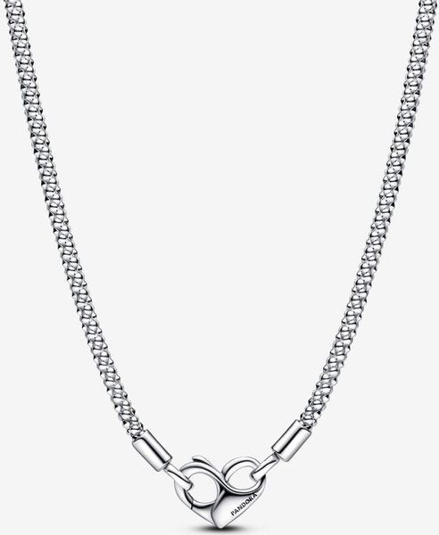 Pandora Moments Gliederhalskette mit Nieten 392451C00-45 womans necklace Pandora Moments Gliederhalskette mit Nieten 392451C00-45 womans necklace