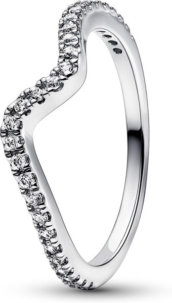 Pandora Funkelnde Welle Ring 192539C01 Bague pour femmes