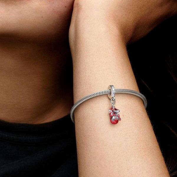 Pandora Marvel Hängender Spider-Man Charm-Anhänger 792323C01 Pendente Pandora Marvel Hängender Spider-Man Charm-Anhänger 792323C01 Pendente