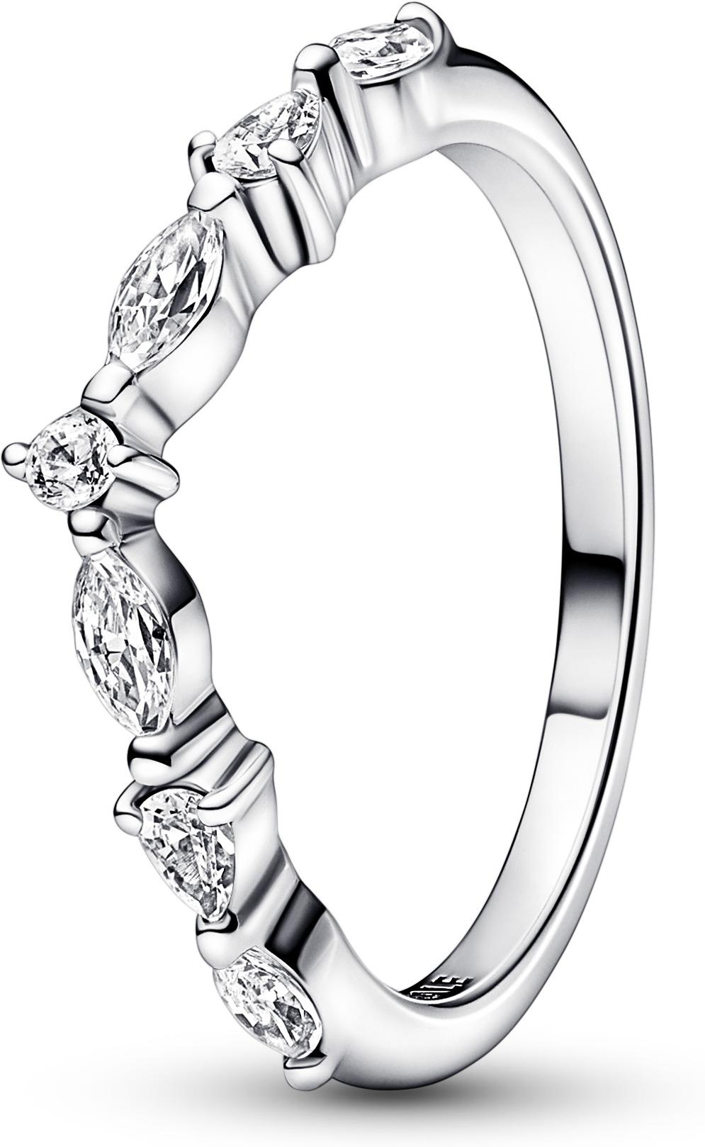 Pandora Timeless Wishbone Funkelnde Schliffe Ring 192390C01 womans ring