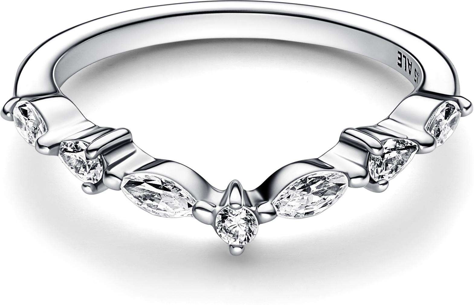 Pandora Timeless Wishbone Funkelnde Schliffe Ring 192390C01 womans ring