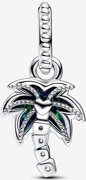 Pandora Schimmernde Grüne Palme Charm-Anhänger 793352C01 Colgante