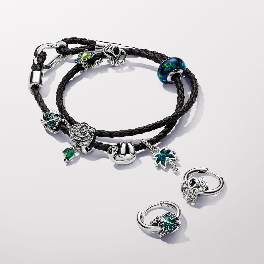 Pandora Schimmernde Grüne Palme Charm-Anhänger 793352C01 Anhänger