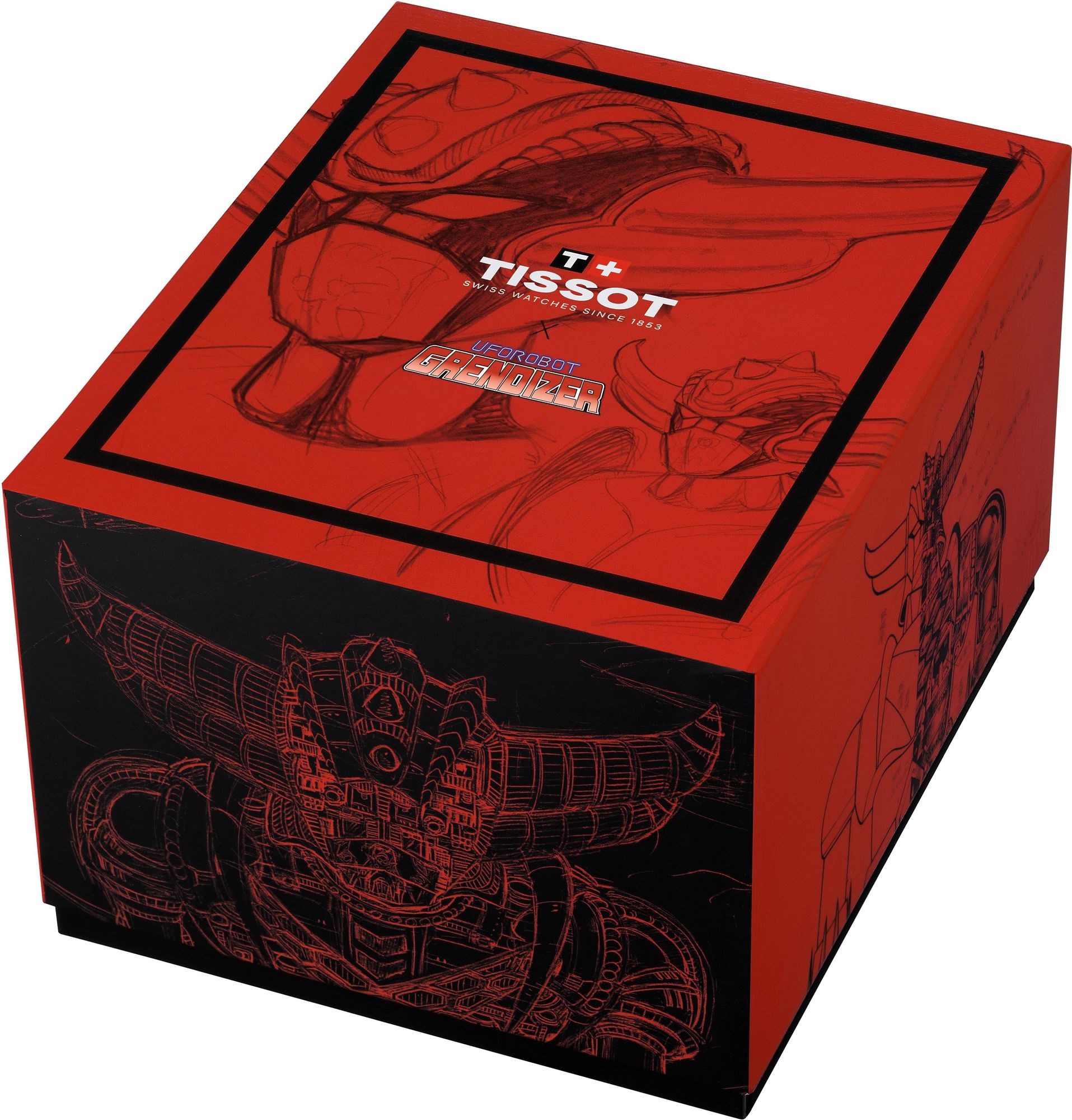 Tissot PRX UFO ROBOT GRENDIZER T137.407.11.041.02 Reloj de Pulsera para hombres Retro