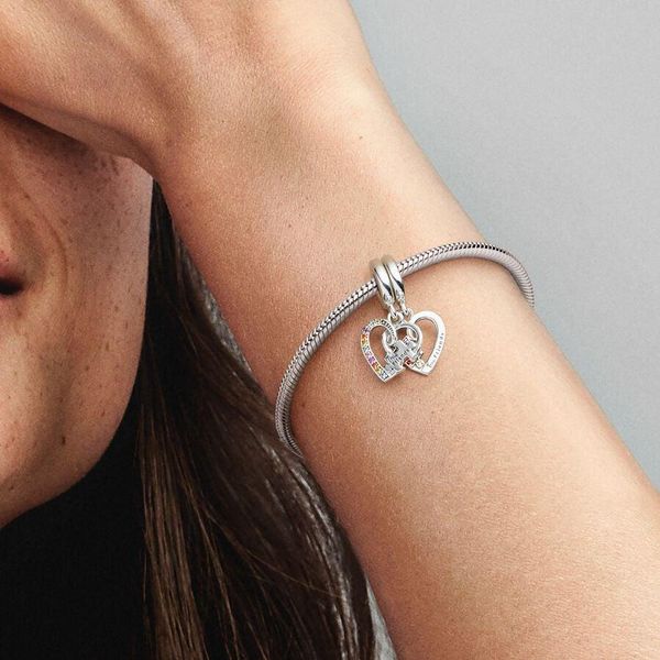 Pandora Puzzleteil Herzen Teilbarer Freundschafts- Charm-Anhänger 792239C01 Anhänger Pandora Puzzleteil Herzen Teilbarer Freundschafts- Charm-Anhänger 792239C01 Anhänger