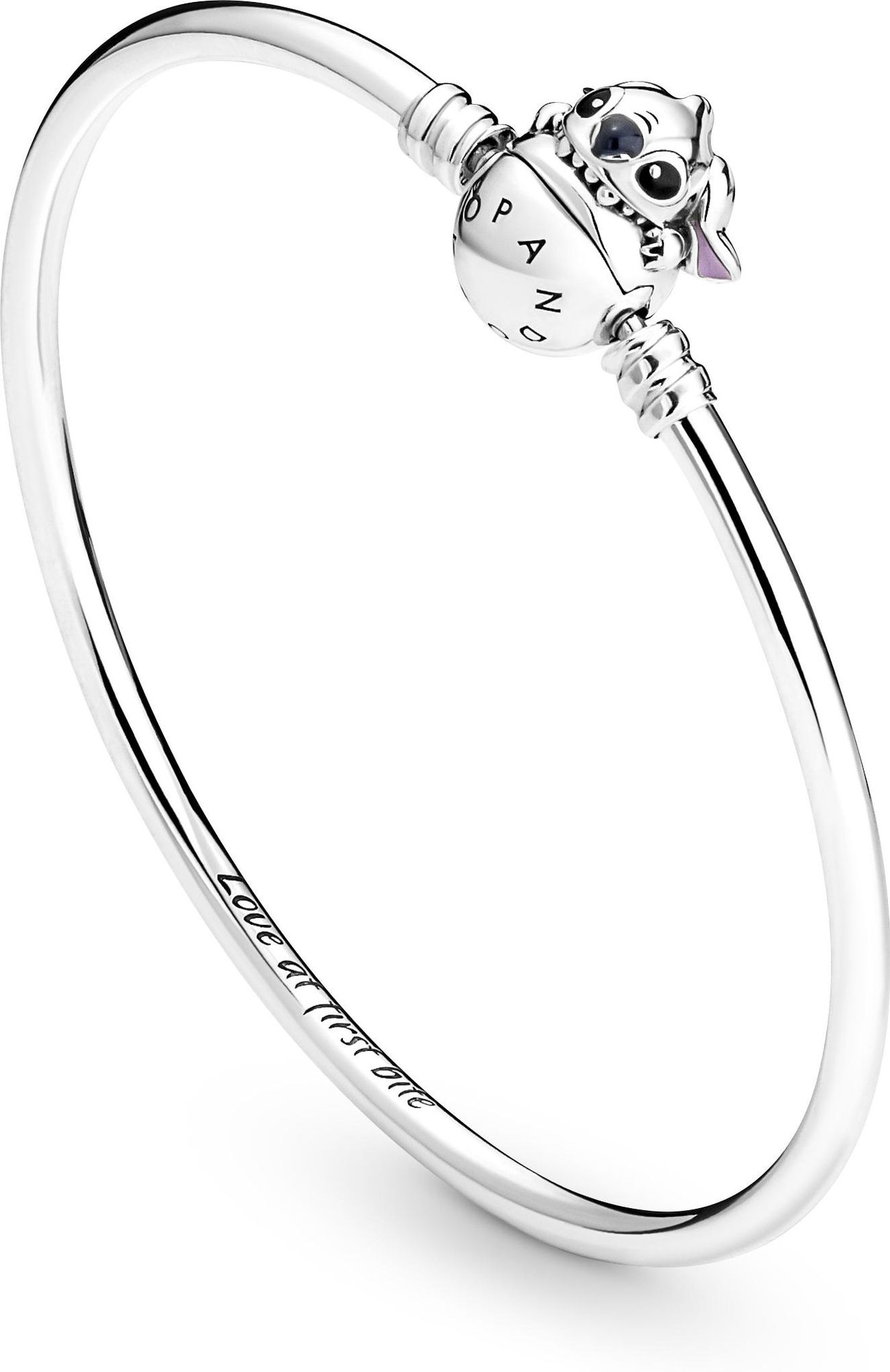 Pandora Pandora Moments Disney Beißender Stitch Verschluss Armreif 591683C01 Pulsera para mujeres