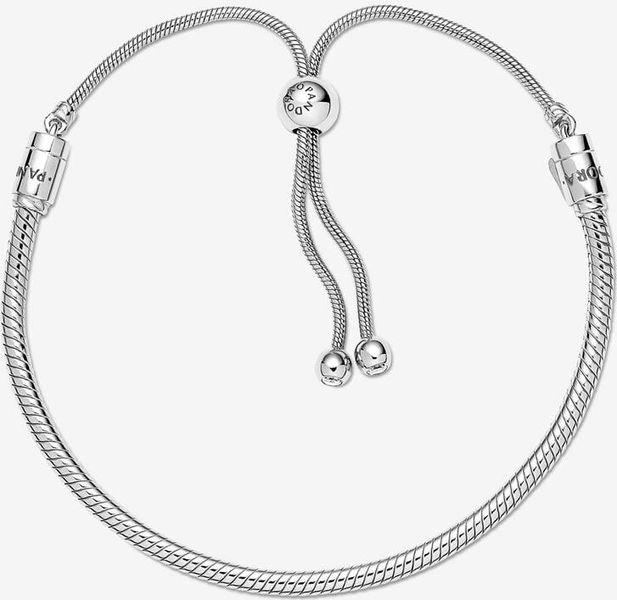 Pandora Moments Schiebeverschluss Schlangen-Gliederarmband 599652C01-2 Damenarmband Pandora Moments Schiebeverschluss Schlangen-Gliederarmband 599652C01-2 Damenarmband