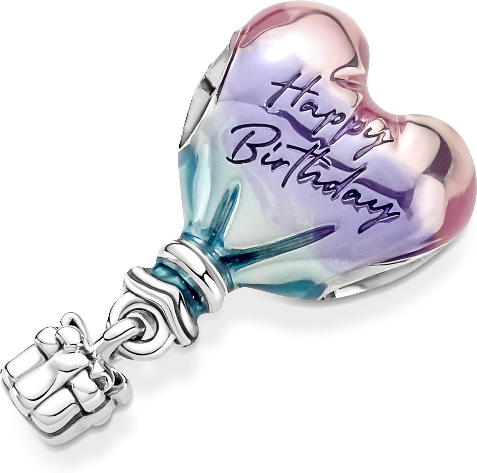 Pandora Alles Gute zum Geburtstag Heißluftballon-Charm 791501C01 Pendentif